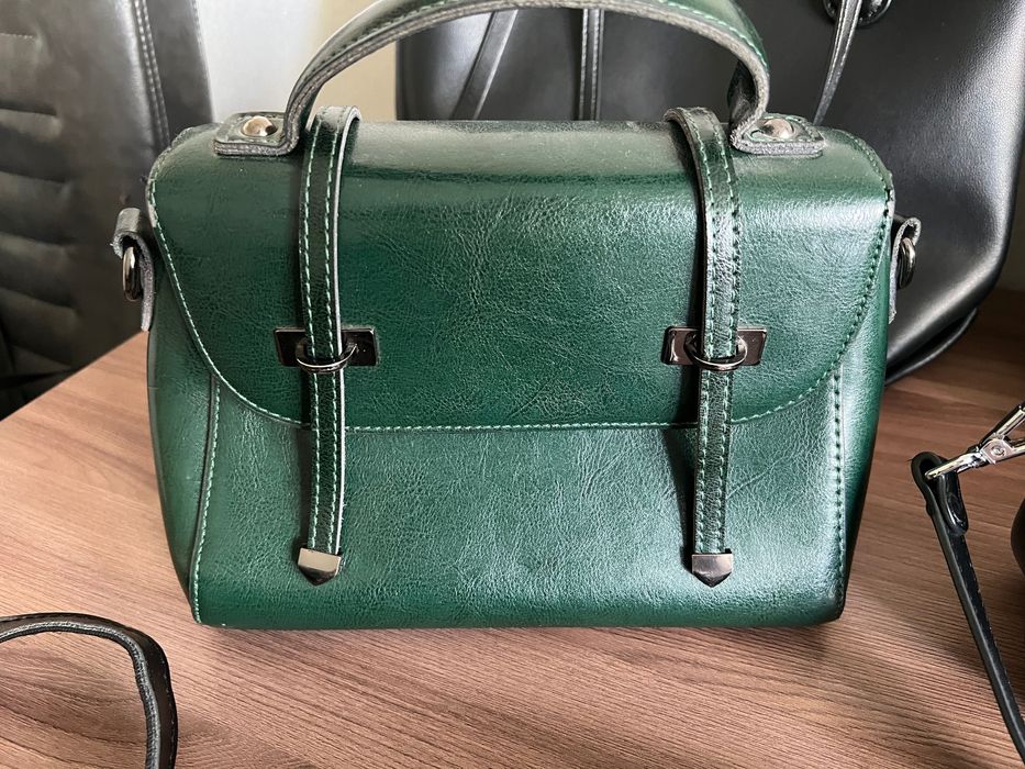 Сумка, шопперы, кожаные