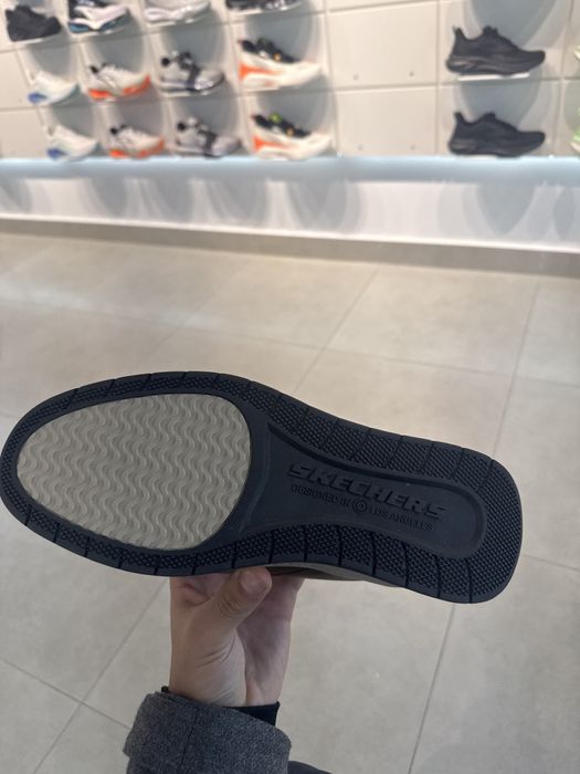 SKECHERS BURKETT CADE - коричневые кроссовки скечерс