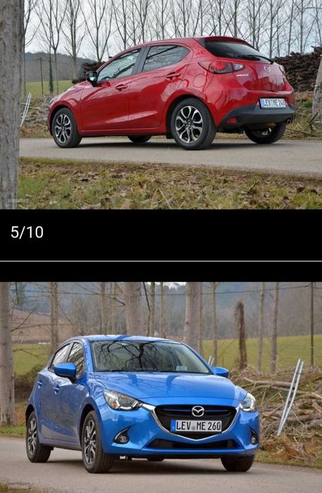 Мазда 2 на части трета генерация 2015 нагоре ММ