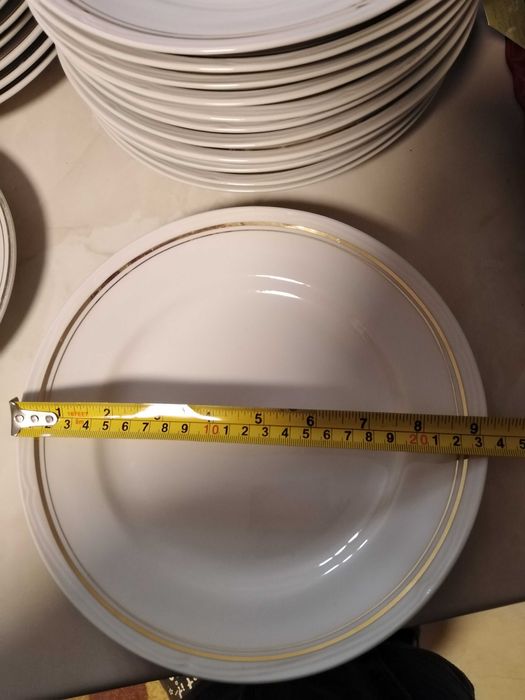 Сервизи/комплекти БГ порцелан  двоен златен кант