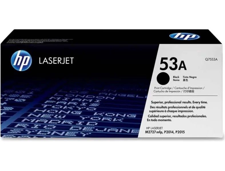 Оригинална тонер касета HP 53A Black за HP LaserJet P2014/P2015/M2727