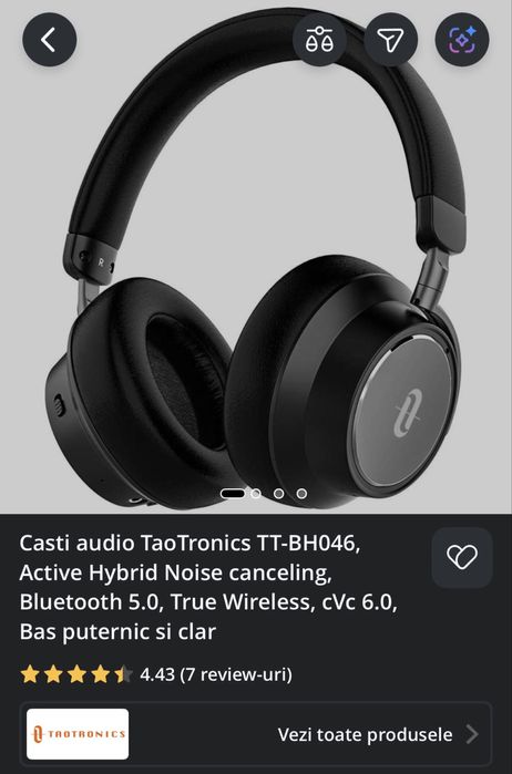 Casti TaoTronics TT-BH046