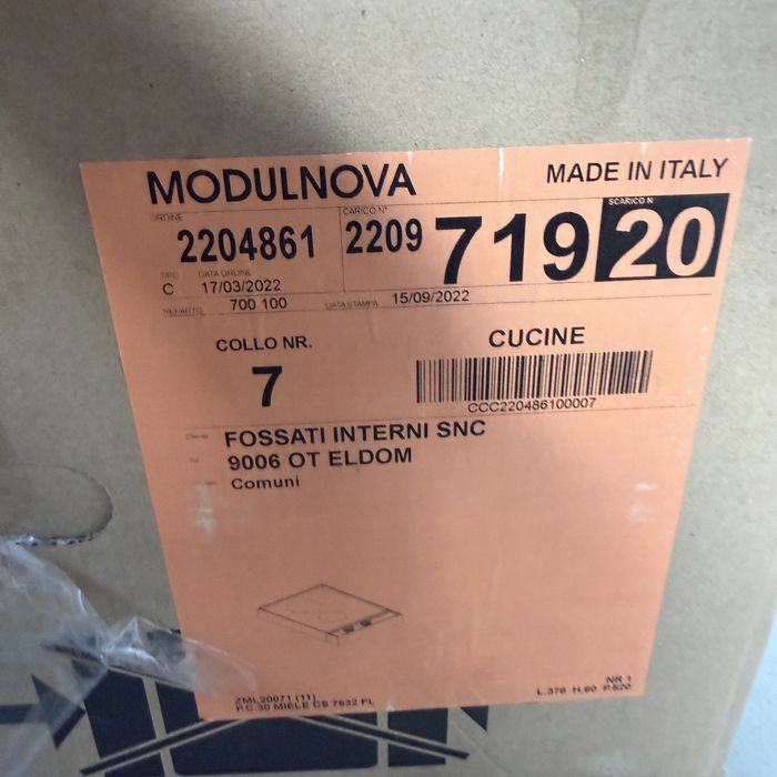Plita Miele model CS7632 FL