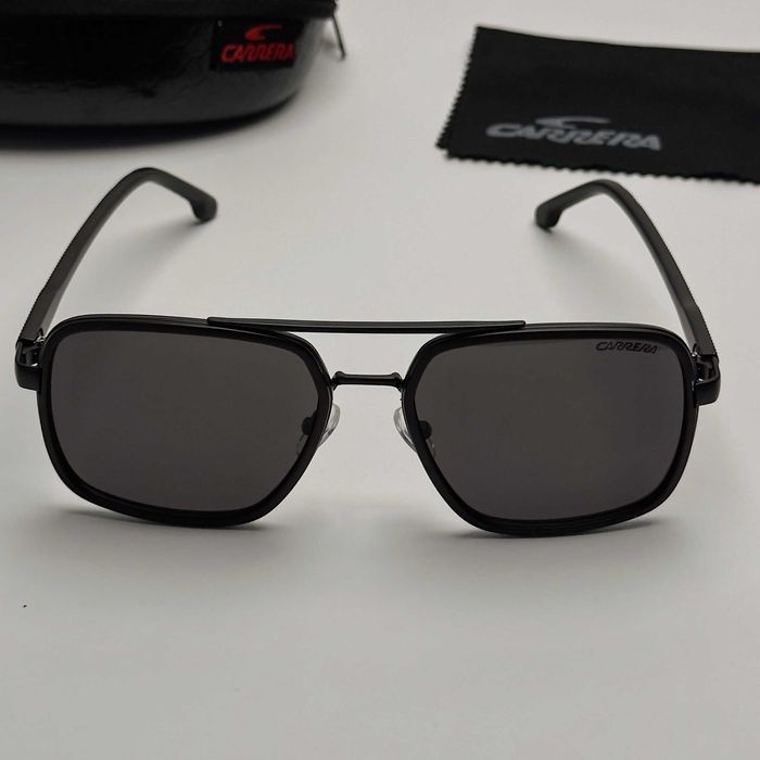 Слънчеви очила Carrera UV400 Унисекс Правоъгълни Златни Черни Кафяви