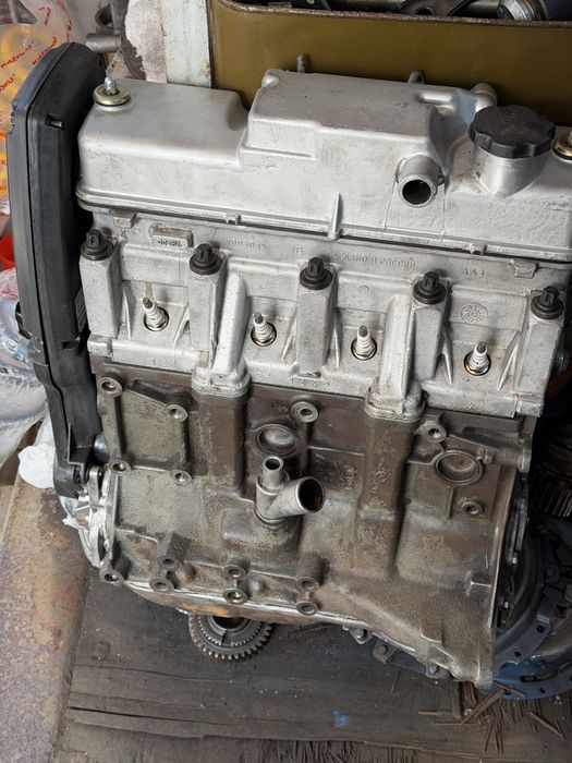 Мотор на лада гранта 1.6 после ремонта  (lada)