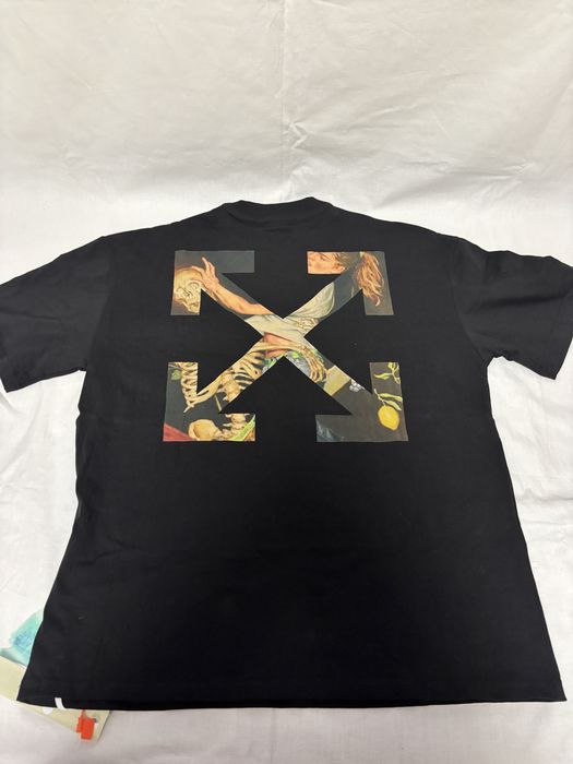 Tricou Off White Carravagio, marimea S fit L “perfect pentru un cadou”