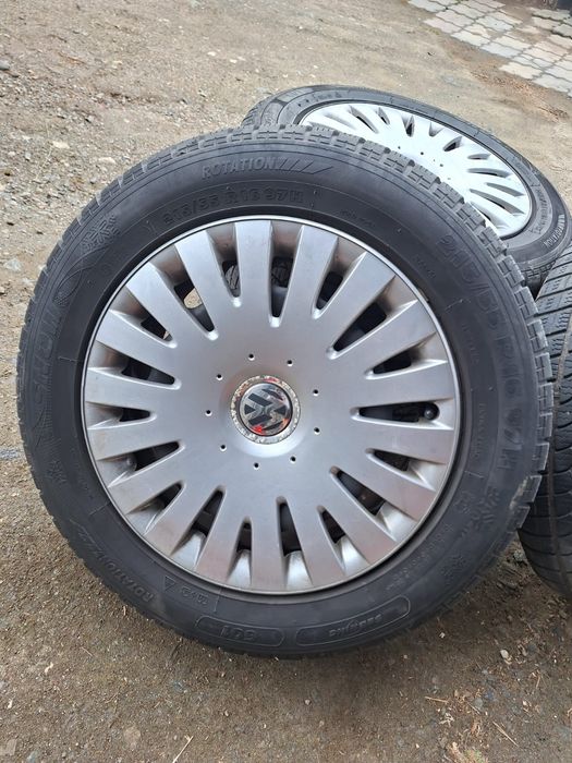 Vand jante +cauciucuri 215/55/16