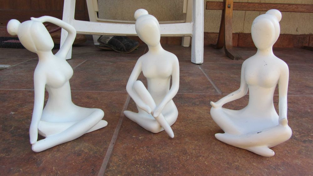 3 Balerine statuete 20cm inaltime, meditatie,  foarte frumoase
