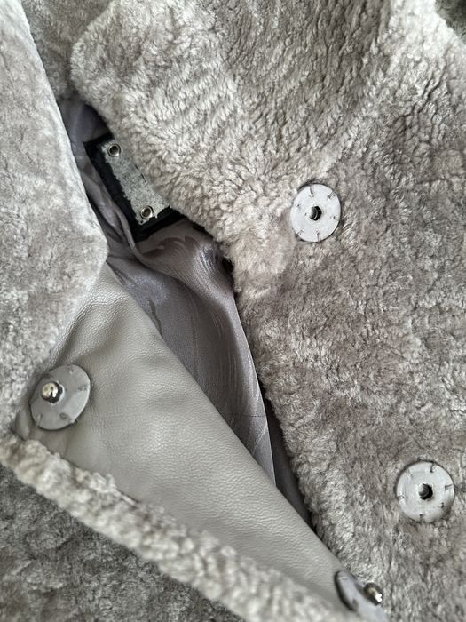 Пальто зимнее комбинированное