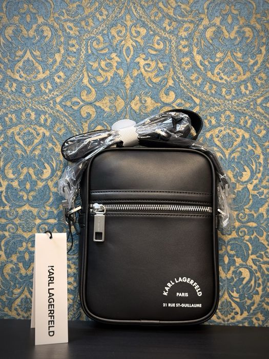 Мъжка чанта Karl Lagerfeld Black K/DAILY