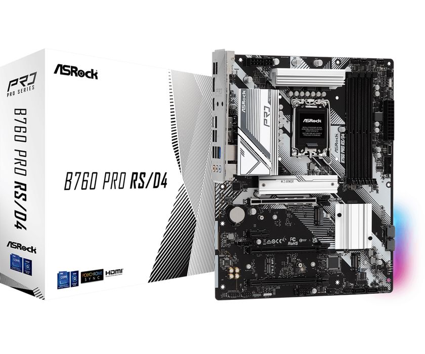 Placa de baza Asrock B760 + i5-14600k + 32gb rami ddr4
