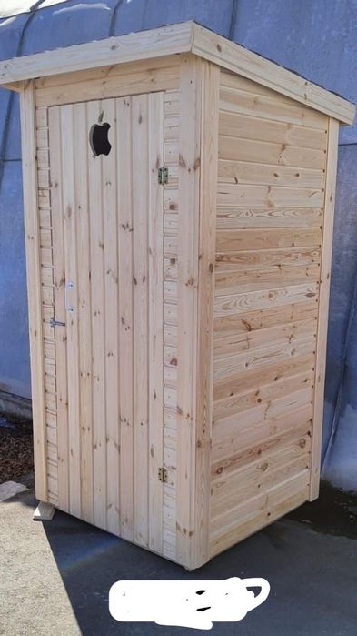 Уличный Деревянные туалет для дачи