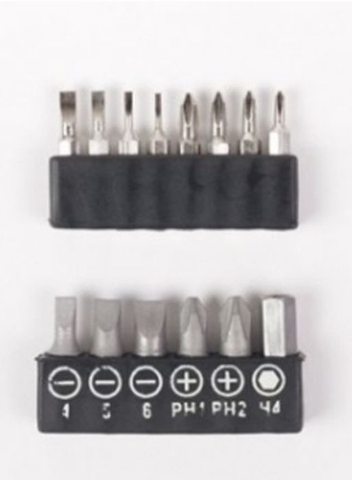Набор отверток "Помощник" P014K с битодержателем.
Ком