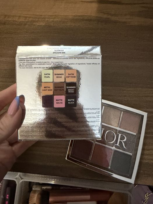 Палитра сенки за очи на Dior