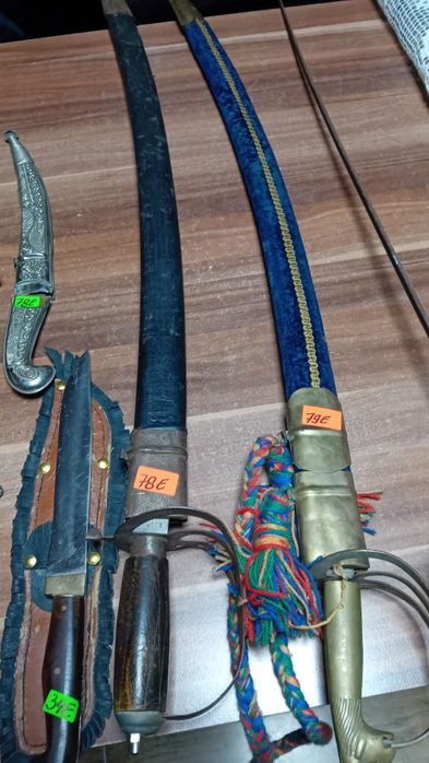 Автентични ками,саби,кама Крис.индийски саби.ковани  ножове и  ханджар