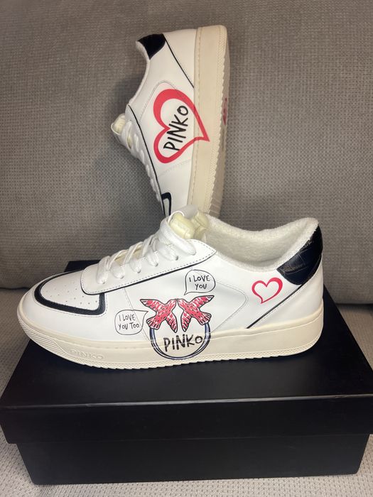 PINKO Sneakers Rodano Basket, marime 41, noi