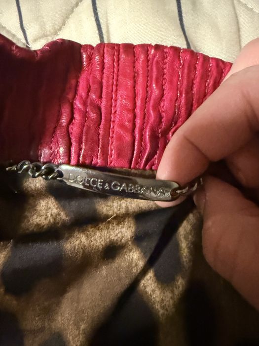 Dolce & Gabbana кожено яке