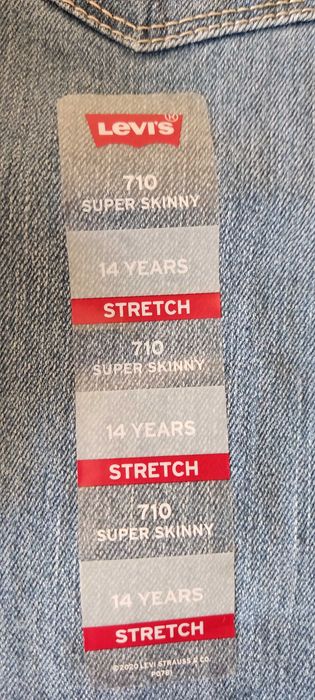 Levi's jeans 710 original 158cm super skinny