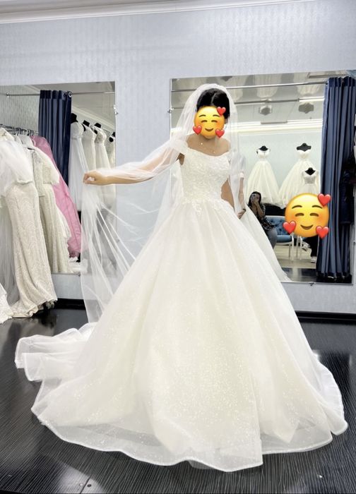 Новое свадебное платье