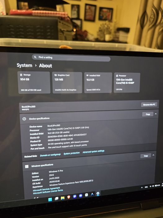 Samsung galaxy book 3 pro 360 16"