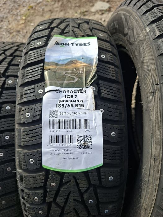 Продам шины 185/65/15 нокиа
