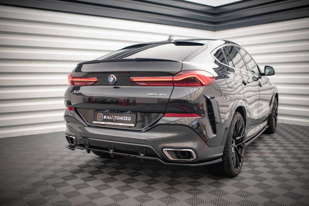 Prelungire Bara Spate compatibila cu BMW X6 G06 M Pack V.2 Maxton Design