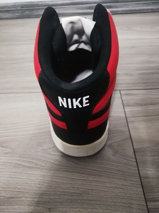 Vand nike court version mid red