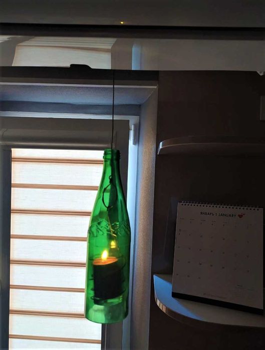 Декор. Свечка бутылка. Товар ограничен.