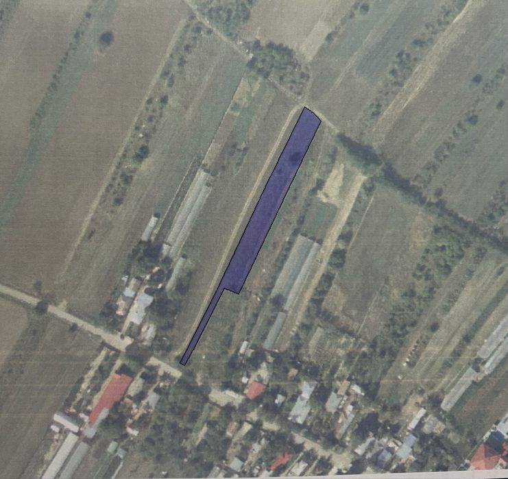 Teren 2500 m2 intravilan de vanzare , intreg /loturi  in Darasti vlasca