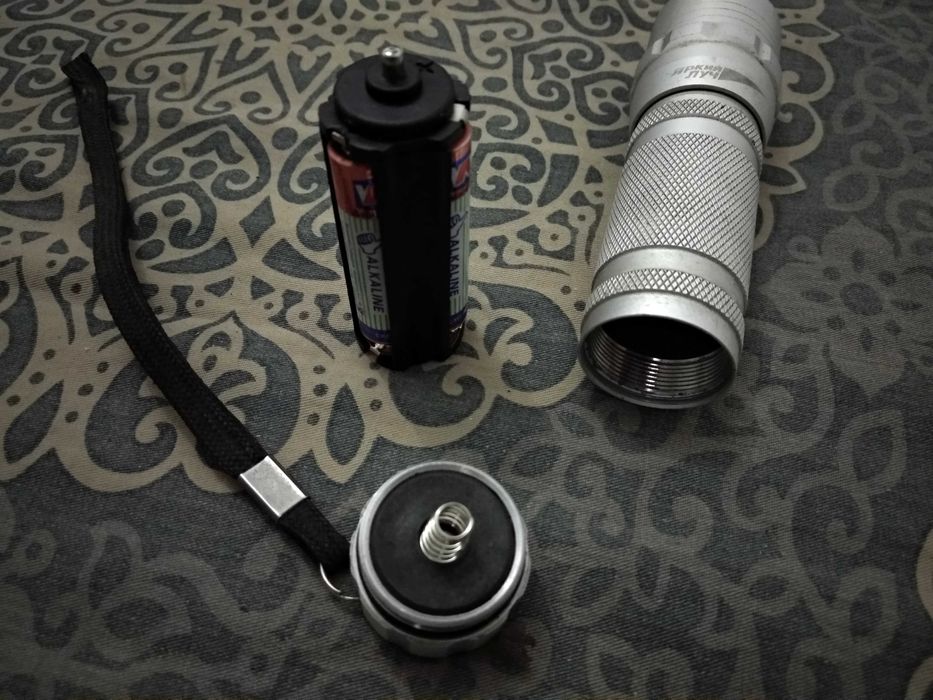 Фонарь, светодиодный, металлический.