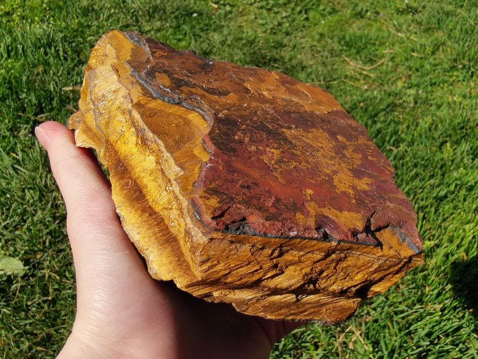 Тигрово око Хризопраз Лапис лазули - големи необработени камъни