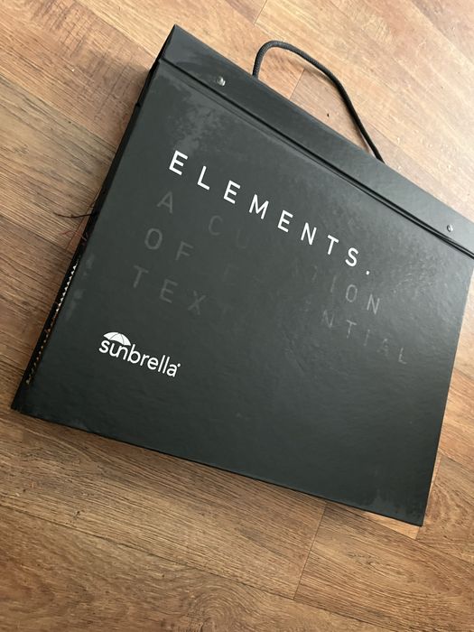 Профессиональный каталог образцов тканей Sunbrella Elements