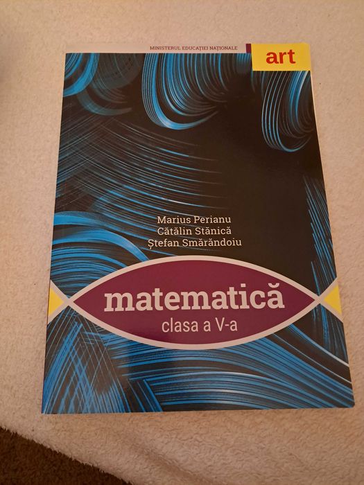 Manuale (5) și caiet fișe de lucru (1) clasa a V-a