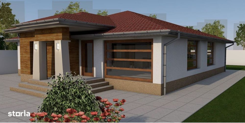 Casă 4 camere constructie de calitate ,construită de proprietar la alb
