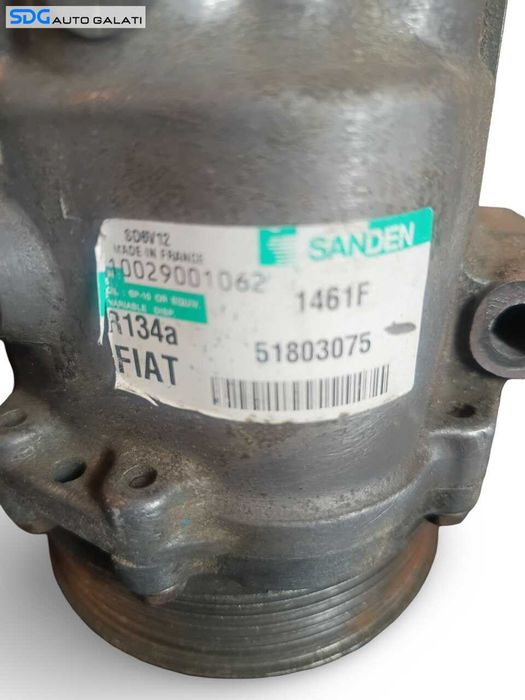 Compresor AC Aer Conditionat Clima Fiat Doblo 1 (119, 223) 1.3 D Multijet 199A2000 2005 - 2010 Cod 51803075 [V1022]