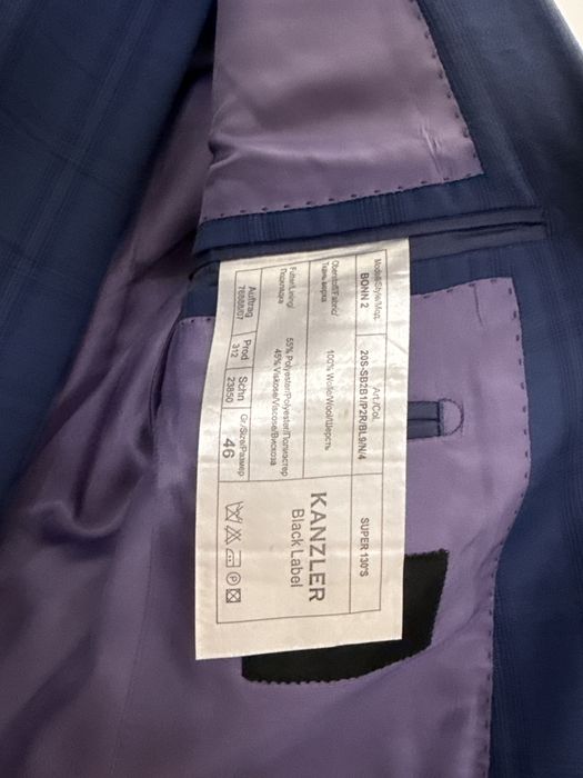Продается костюм Kanzler 46 размер