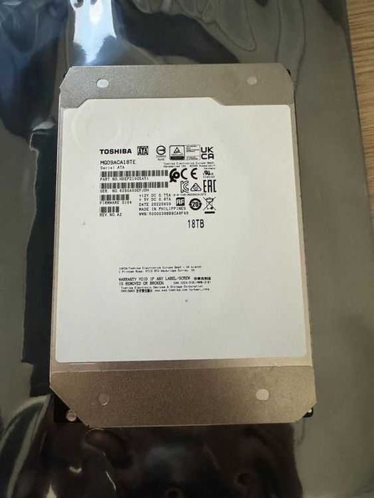 ENTERPRISE HDD Toshiba 16TB 3.5" 7200rpm 512MB CACHE