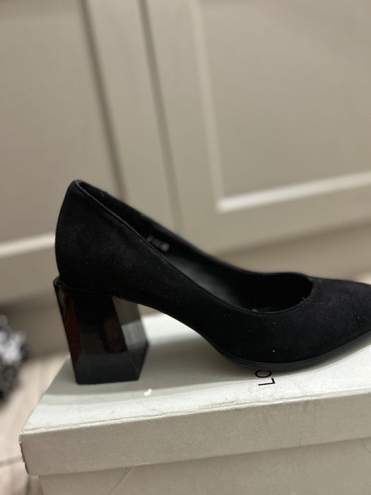 осенние туфли из замша