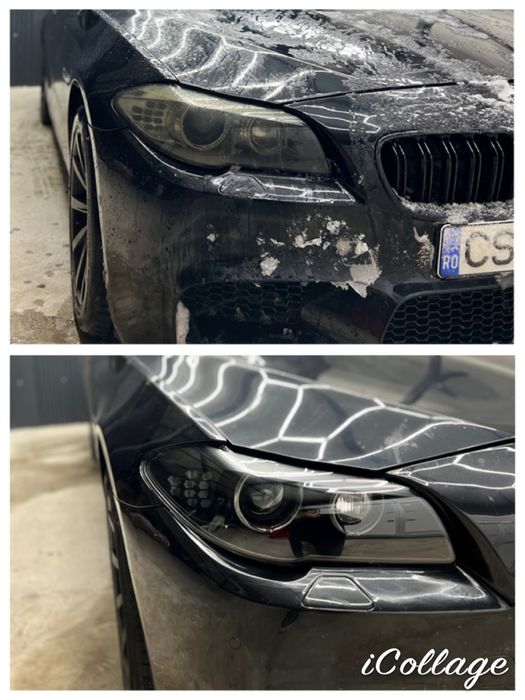 Reconditionare faruri condens/ sticle/ TMS/ faruri bmw seria 5 F10 F11