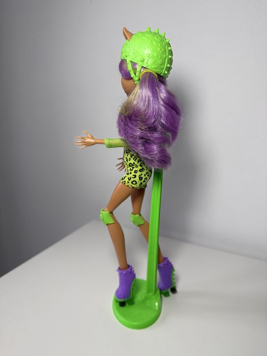 Papusa Clawdeen Wolf Skulltimate Roller Maze 2012 G1 Monster High