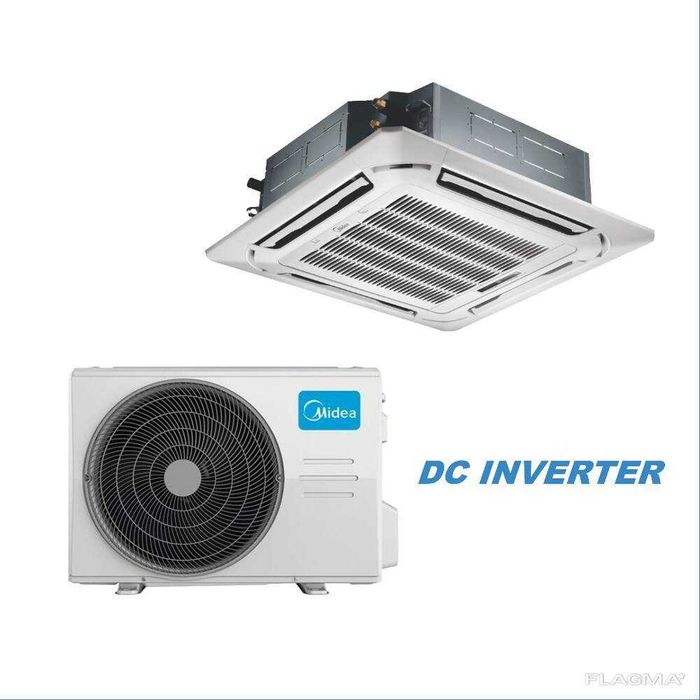Кассетный кондиционер Midea inverter Самые низкие цены+доставка