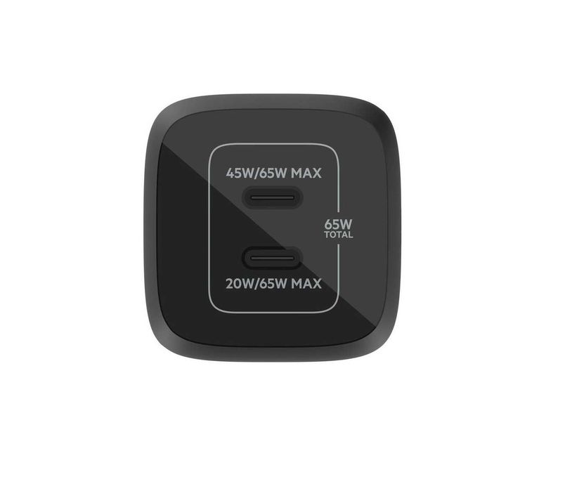 ( Сетевое ЗУ BELKIN 65W Dual USB-C GaN Charger Black