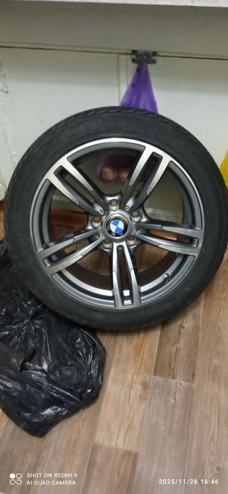 Диски с резиной на бмв