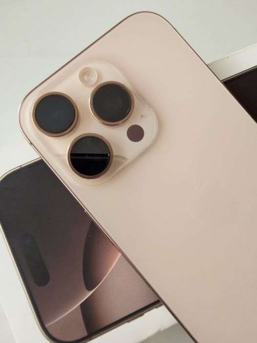 iPhone 16 Pro 256 GB Desert Titanium | 90% батерия | Кутия