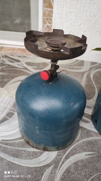 Къмпинг котлон с бутилка