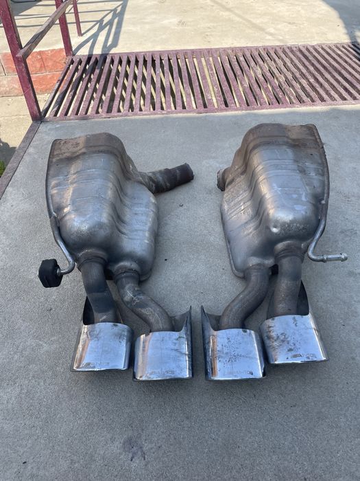 АМГ выхлоп 211 amg w211