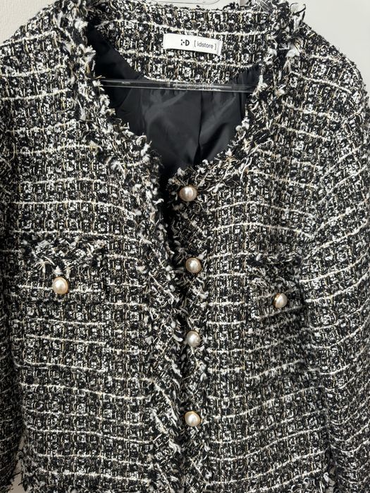 Твидовый жакет