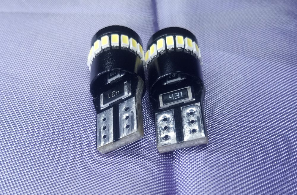 Led крушки за фарове на автомобил
