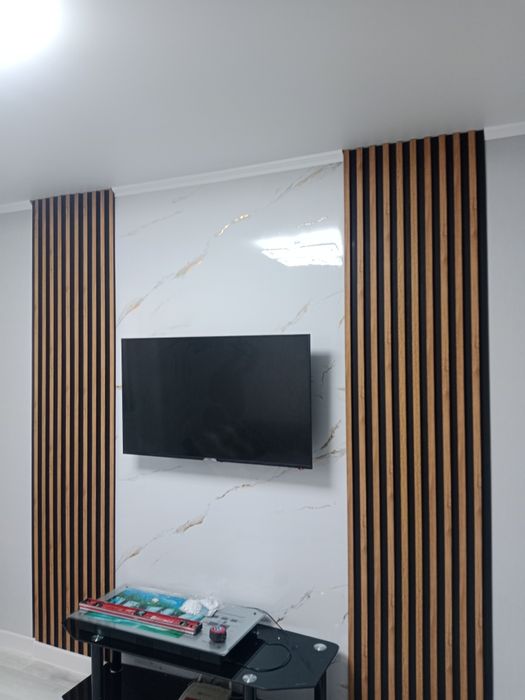 Установка кронштейнов, телевизоров