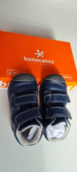 Ghete piele captusite iarna bebelus marimea 23 biomecanics